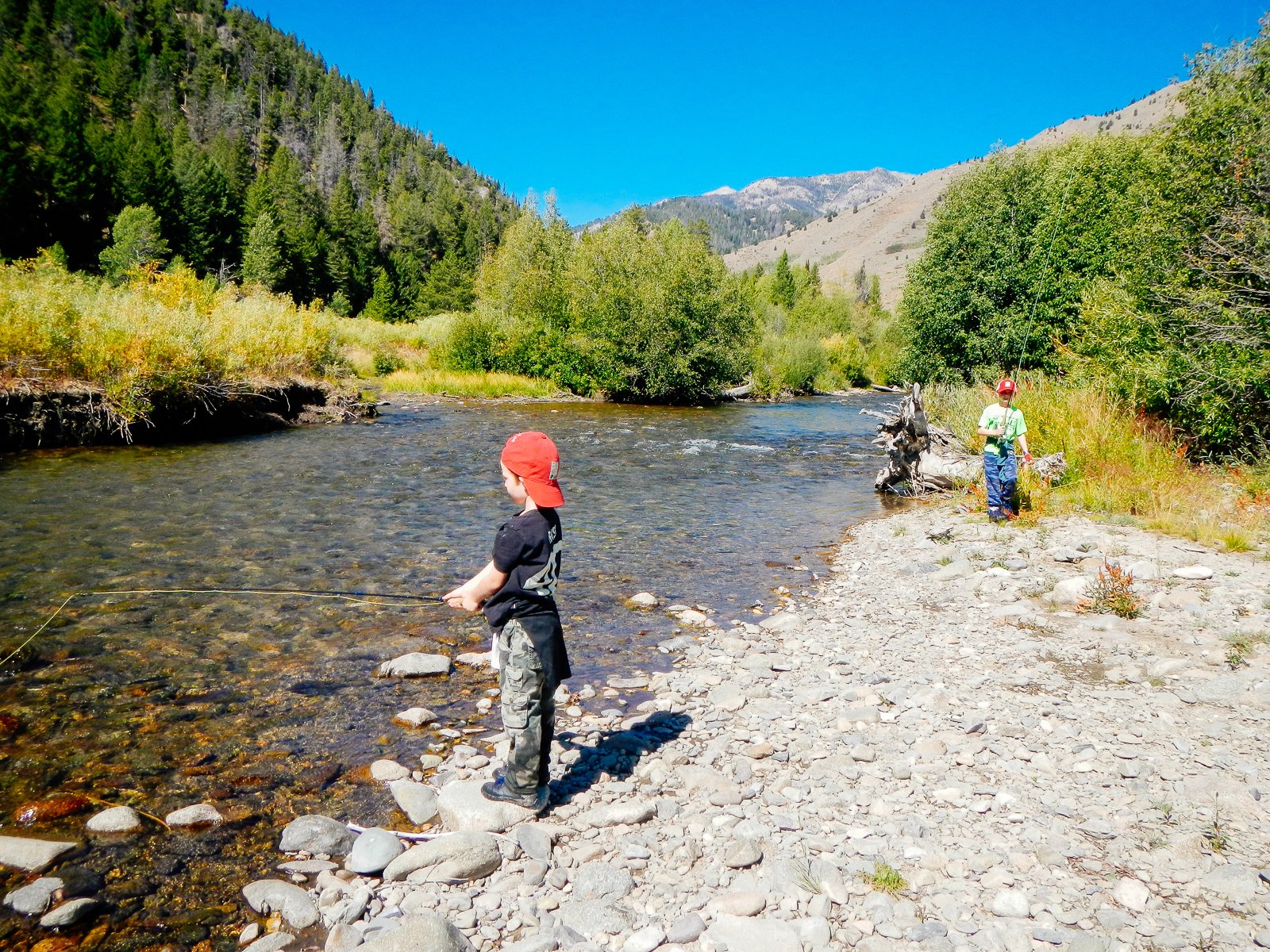 Take the Kids Fly Fishing in Sun Valley, Idaho