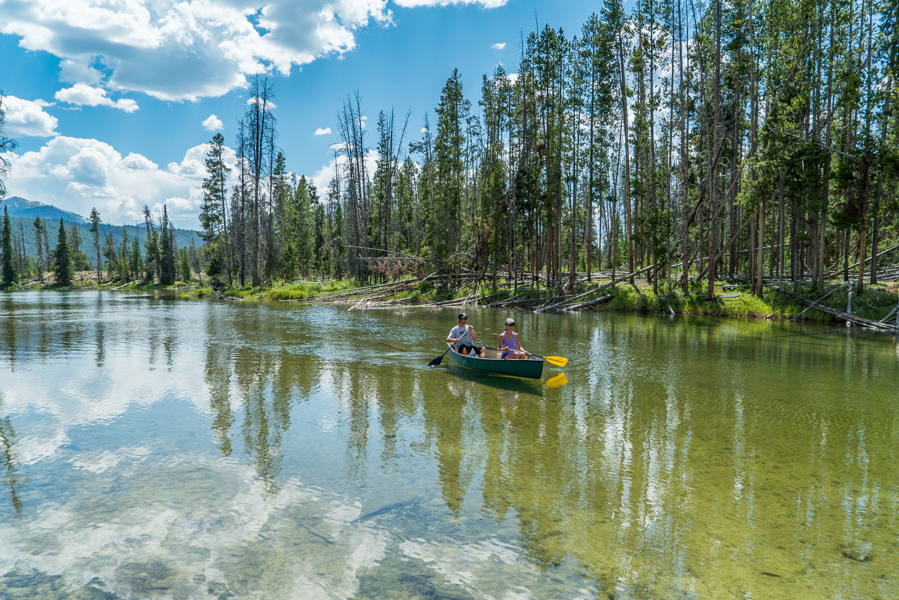 Canoeing the Alturas Lake Lazy River